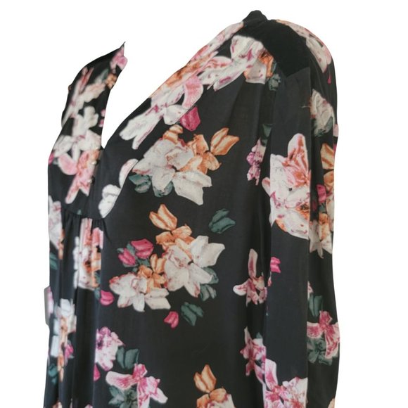 Floral Blouse Long Sleeve - Picture 3 of 16